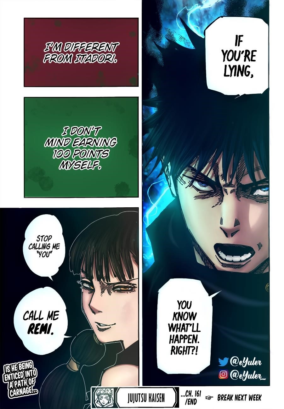 Jujutsu Kaisen Chapter 161 image 19